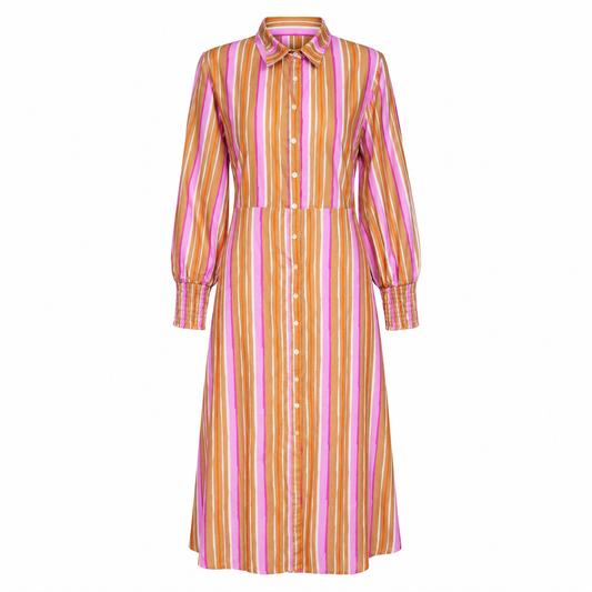 RISE UP Hemdblusenkleid aus Baumwolle 1350_980