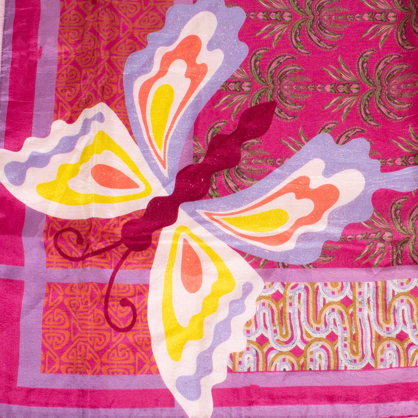 Rubicon B-SIDE  Baumwolltuch mit bedrucktem Seidenpatch