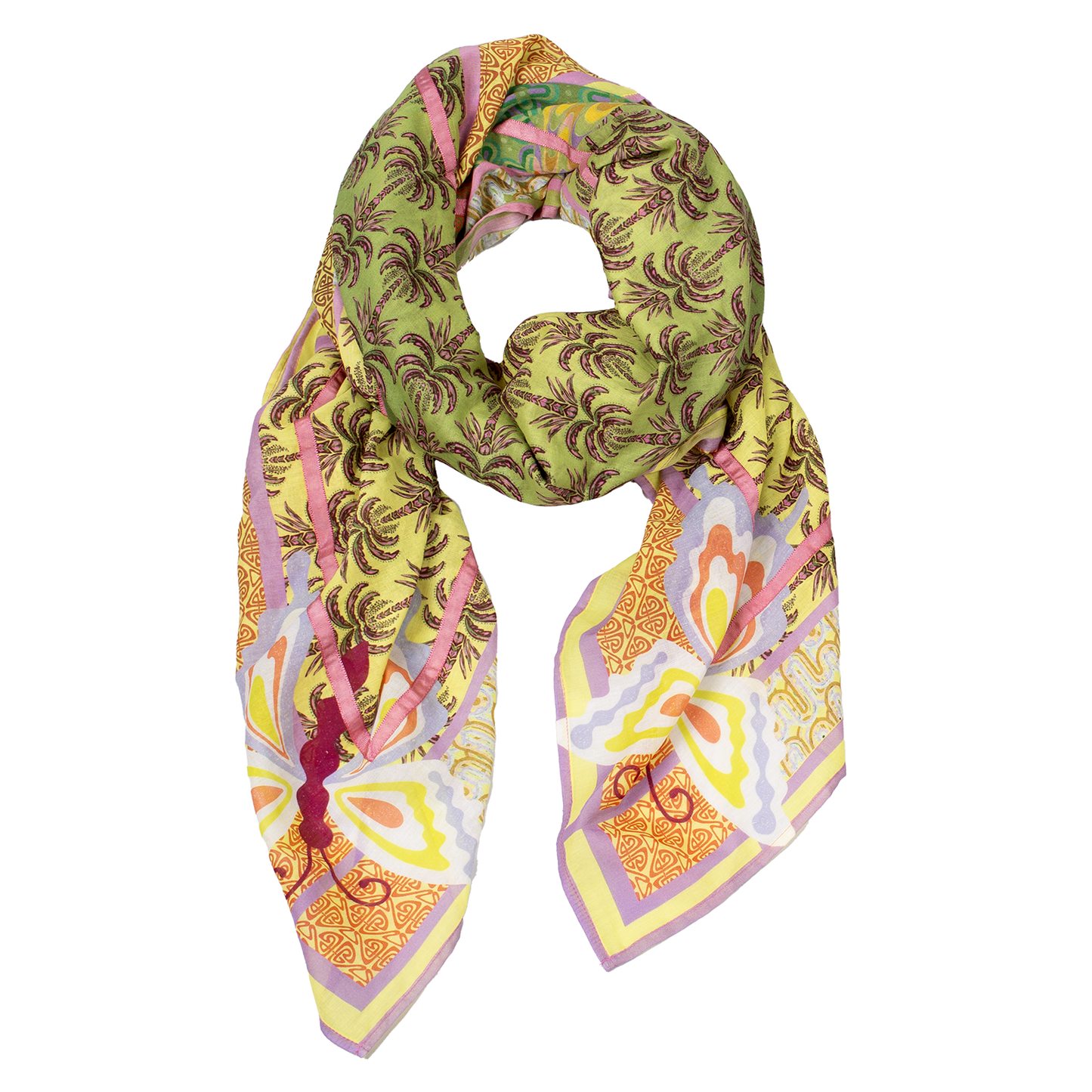 Rubicon 9TO5 Baumwolltuch mit Print